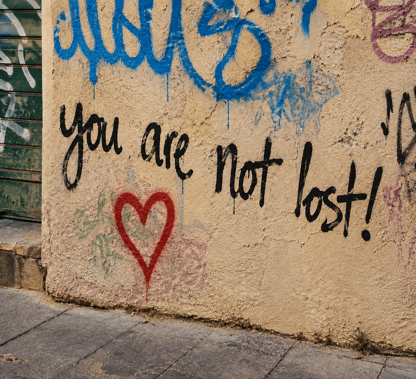 Graffiti- You are not lost